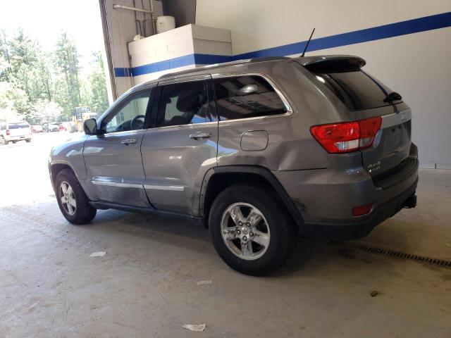 1C4RJFAG9CC317510 - 2012 JEEP GRAND CHER LAREDO GRAY photo 2