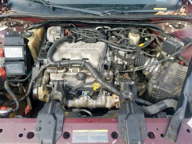 2G1WF52E839362871 - 2003 CHEVROLET IMPALA  photo 7