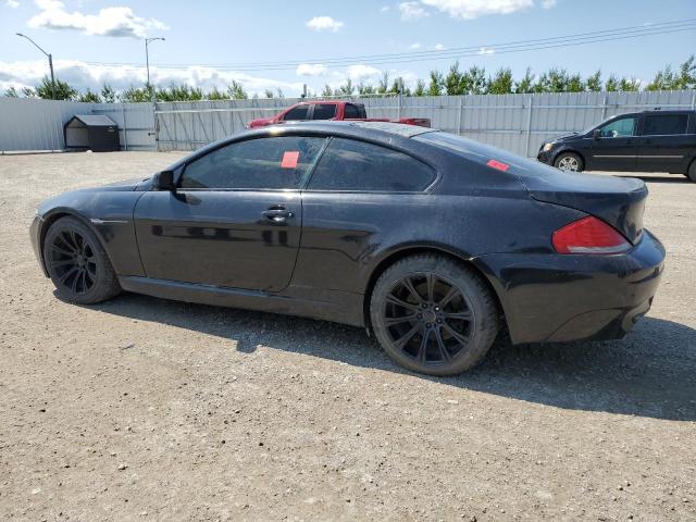 WBAEH73465B192927 - 2005 BMW 645 CI AUTOMATIC BLACK photo 2