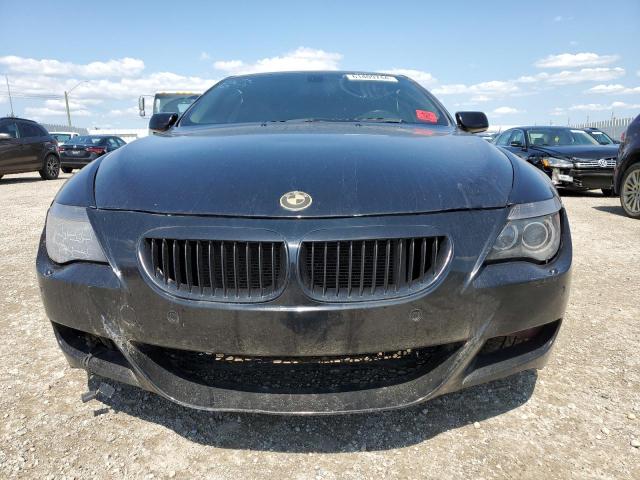 WBAEH73465B192927 - 2005 BMW 645 CI AUTOMATIC BLACK photo 5