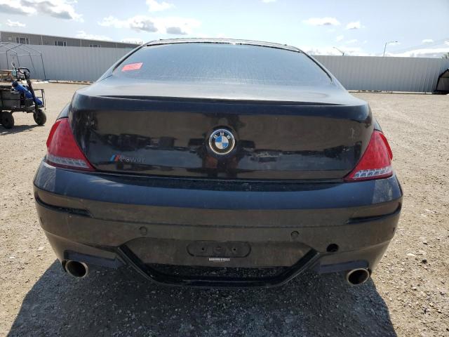 WBAEH73465B192927 - 2005 BMW 645 CI AUTOMATIC BLACK photo 6