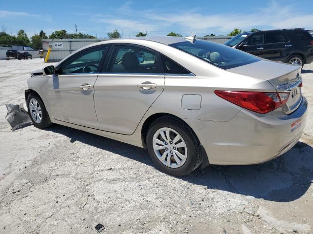 5NPEB4AC2BH291302 - 2011 HYUNDAI SONATA GLS TAN photo 2