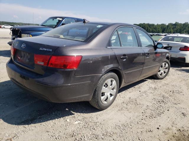 5NPET46C09H522715 - 2009 HYUNDAI SONATA GLS BLACK photo 3