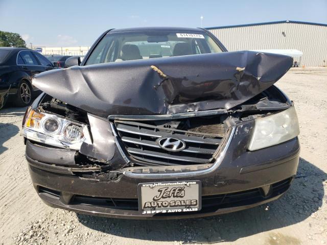 5NPET46C09H522715 - 2009 HYUNDAI SONATA GLS BLACK photo 5