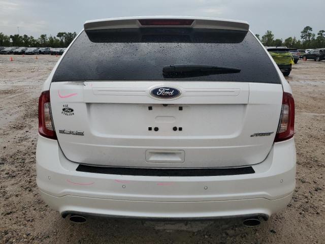 2FMDK3AK4BBA60664 - 2011 FORD EDGE SPORT WHITE photo 6