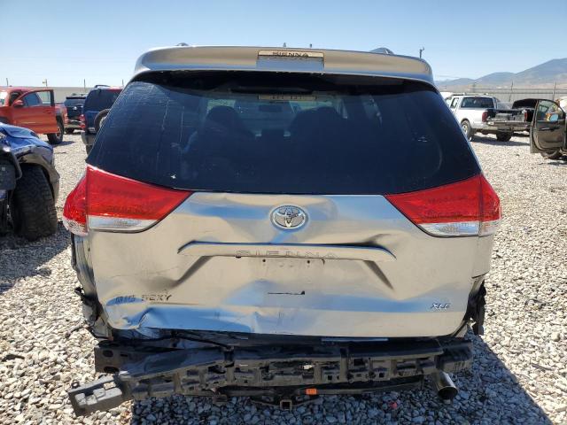 5TDYK3DC0ES503647 - 2014 TOYOTA SIENNA XLE SILVER photo 6