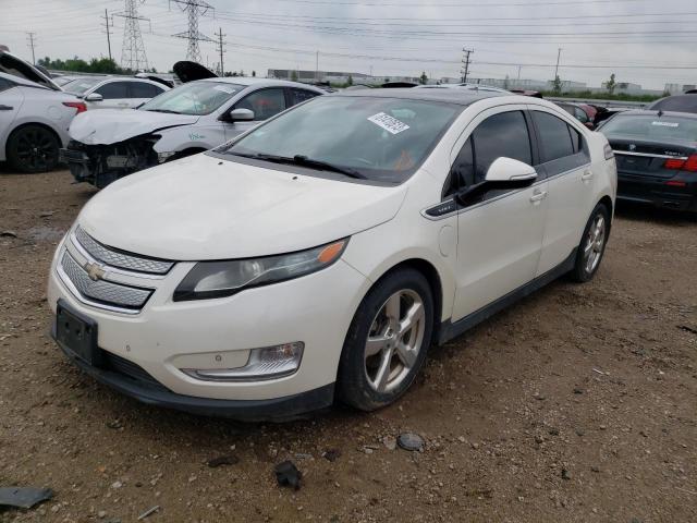 1G1RD6E49CU103210 - 2012 CHEVROLET VOLT WHITE photo 1