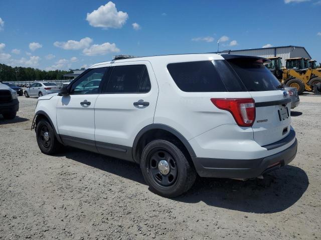 1FM5K8AR2KGB22411 - 2019 FORD EXPLORER POLICE INTERCEPTOR WHITE photo 2