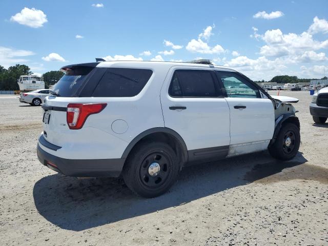 1FM5K8AR2KGB22411 - 2019 FORD EXPLORER POLICE INTERCEPTOR WHITE photo 3