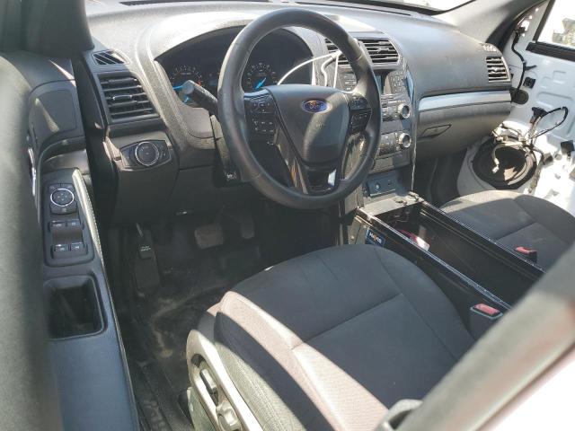1FM5K8AR2KGB22411 - 2019 FORD EXPLORER POLICE INTERCEPTOR WHITE photo 8