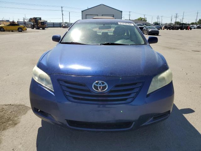 4T1BE46K77U009190 - 2007 TOYOTA CAMRY CE BLUE photo 5