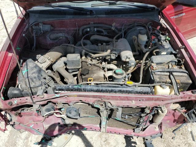 5TENL42N81Z788086 - 2001 TOYOTA TACOMA RED photo 11