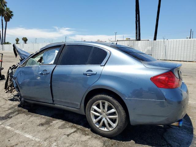 JNKCV61F29M353588 - 2009 INFINITI G37 BLUE photo 2