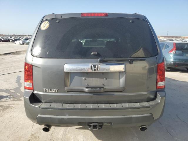 5FNYF3H41BB001124 - 2011 HONDA PILOT EX GRAY photo 6