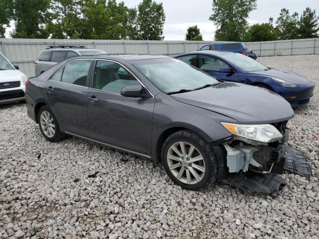 4T4BF1FKXDR311022 - 2013 TOYOTA CAMRY L GRAY photo 4