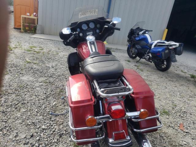 1HD1FC4118Y704579 - 2008 HARLEY-DAVIDSON FLHTCUI 勃艮第红 照片 4