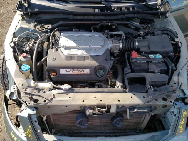 1HGCP36868A015004 - 2008 HONDA ACCORD EXL GREEN photo 7