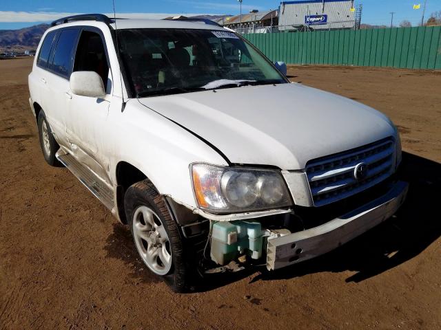 JTEGD21A220038625 - 2002 TOYOTA HIGHLANDER  photo 1