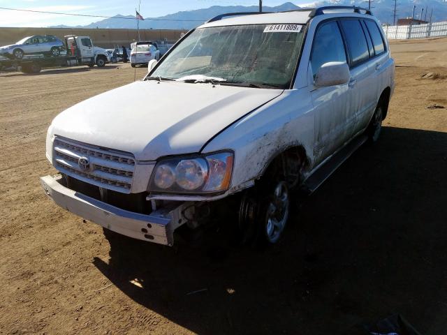 JTEGD21A220038625 - 2002 TOYOTA HIGHLANDER  photo 9