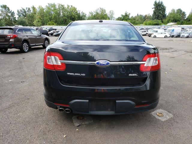 1FAHP2EW3BG171123 - 2011 FORD TAURUS SEL BLACK photo 6