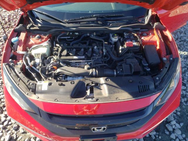 2HGFC1F7XKH650661 - 2019 HONDA CIVIC EXL RED photo 11