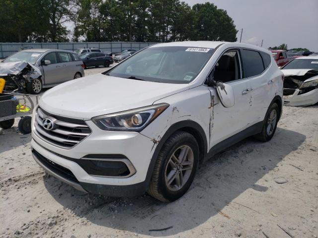 5XYZT3LB9HG418382 - 2017 HYUNDAI SANTA FE S WHITE photo 1