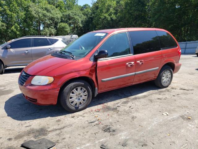 1A4GP45R06B550203 - 2006 CHRYSLER TOWN & COU 勃艮第红 照片 1