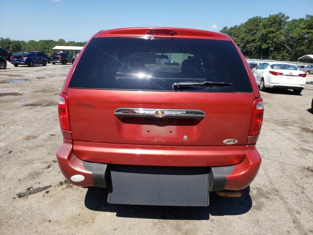 1A4GP45R06B550203 - 2006 CHRYSLER TOWN & COU BURGUNDY photo 6