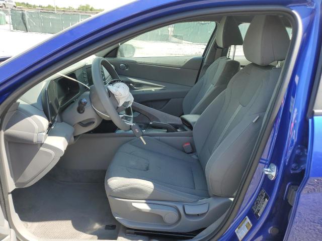 KMHLL4DG9RU651406 - 2024 HYUNDAI ELANTRA SE BLUE photo 7