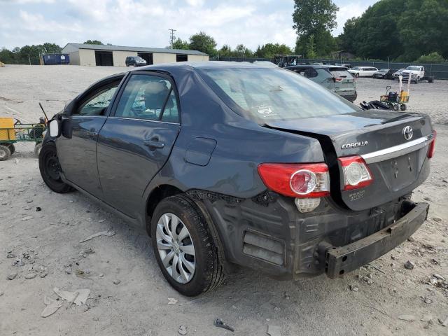 2T1BU4EEXDC968384 - 2013 TOYOTA COROLLA BASE GRAY photo 2