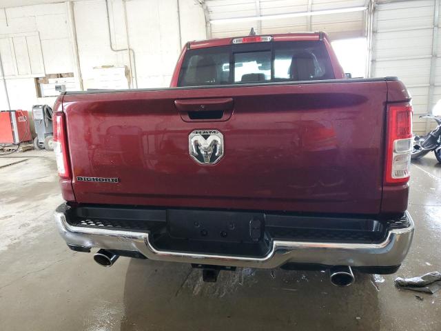 1C6RREFT6NN276034 - 2022 RAM 1500 BIG HORN/LONE STAR BURGUNDY photo 6