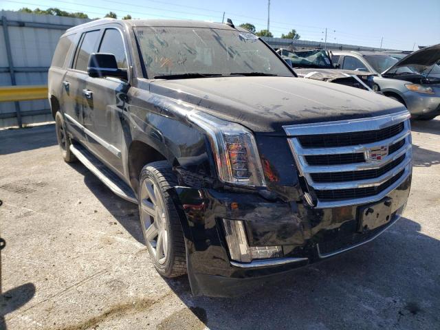 1GYS3HKJ2KR138006 - 2019 CADILLAC ESCALADE ESV LUXURY BLACK photo 1