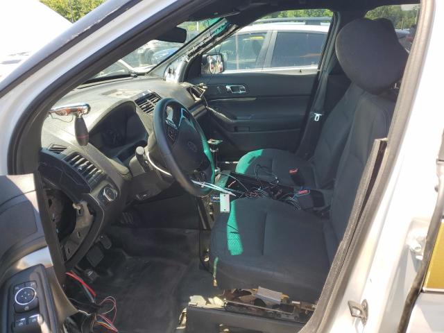 1FM5K8AR0JGC17807 - 2018 FORD EXPLORER POLICE INTERCEPTOR 白色 照片 7