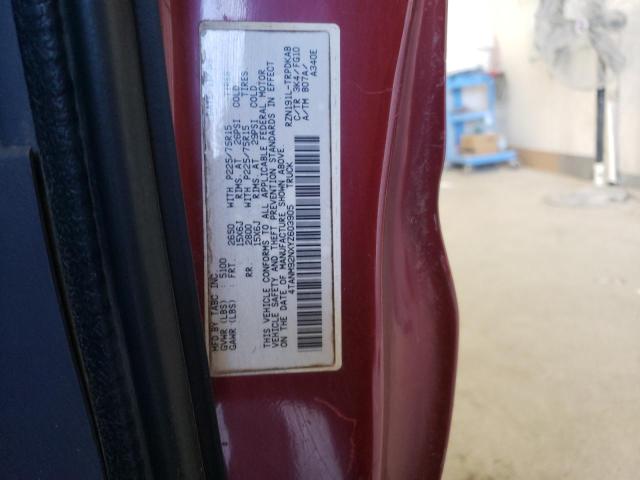 4TANM92NXYZ603905 - 2000 TOYOTA TACOMA PRERUNNER BURGUNDY photo 12