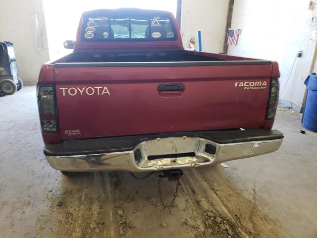 4TANM92NXYZ603905 - 2000 TOYOTA TACOMA PRERUNNER BURGUNDY photo 6