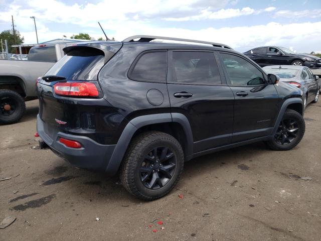 1C4PJMBSXFW524036 - 2015 JEEP CHEROKEE TRAILHAWK BLACK photo 3