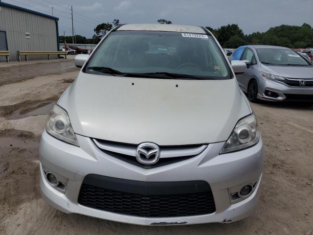 JM1CR29L390342163 - 2009 MAZDA MAZDA5 SILVER photo 5