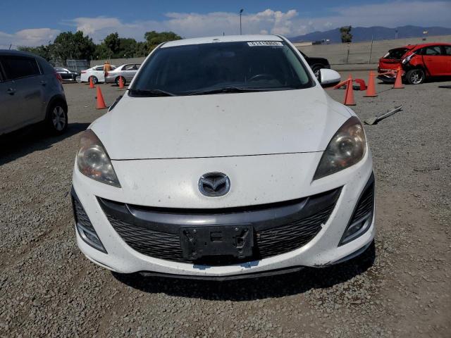 JM1BL1K68B1478123 - 2011 MAZDA 3 S WHITE photo 5