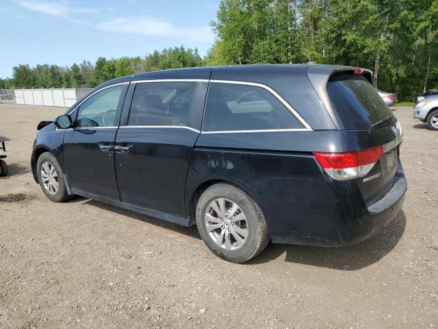 5FNRL5H6XEB507078 - 2014 HONDA ODYSSEY EXL BLACK photo 2