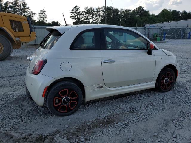 3C3CFFGE7FT581612 - 2015 FIAT 500 ELECTRIC WHITE photo 3