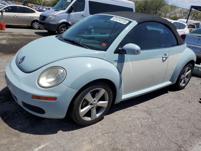 3VWRG3AL9AM008185 - 2010 VOLKSWAGEN NEW BEETLE BLUE photo 1