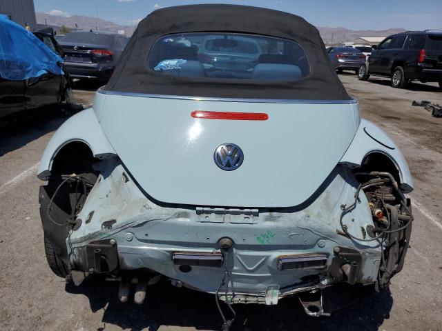 3VWRG3AL9AM008185 - 2010 VOLKSWAGEN NEW BEETLE BLUE photo 6