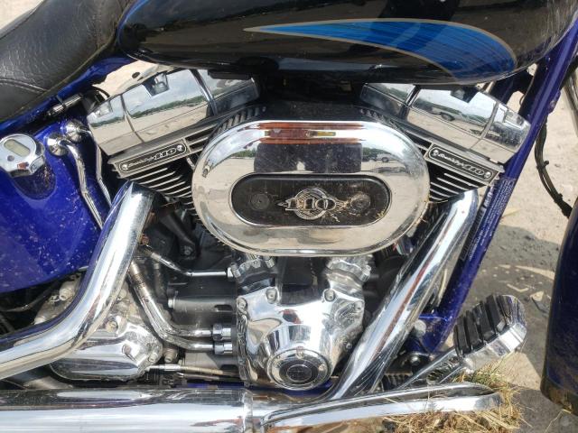 1HD1PY918BB957797 - 2011 HARLEY-DAVIDSON FLSTSE2 BLUE photo 7