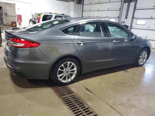 3FA6P0SU8KR227886 - 2019 FORD FUSION TITANIUM CHARCOAL photo 3