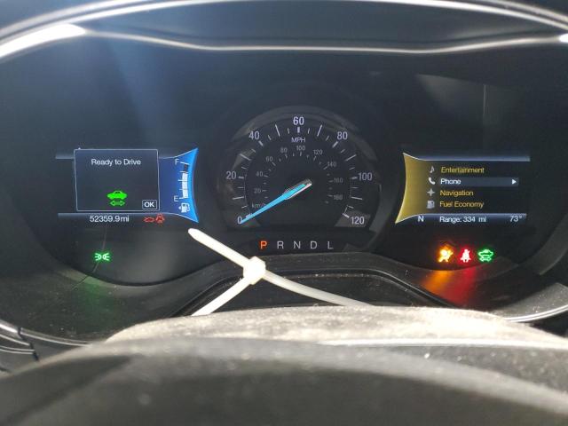 3FA6P0SU8KR227886 - 2019 FORD FUSION TITANIUM CHARCOAL photo 9