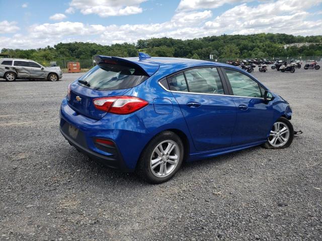 3G1BE6SM2HS582774 - 2017 CHEVROLET CRUZE LT BLUE photo 3