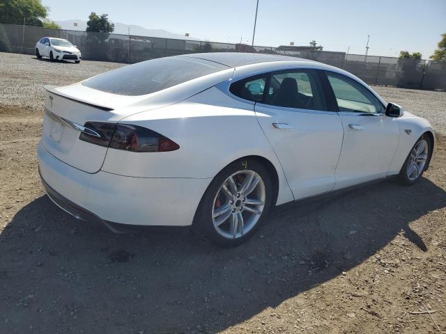 5YJSA1DP0CFP01811 - 2012 TESLA MODEL S Blanco foto 3