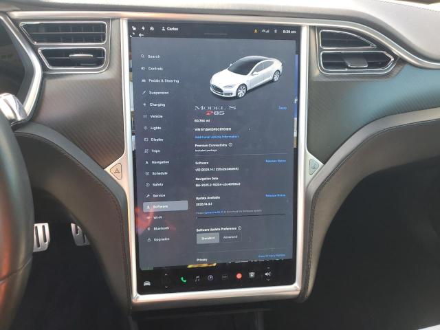 5YJSA1DP0CFP01811 - 2012 TESLA MODEL S Blanco foto 9