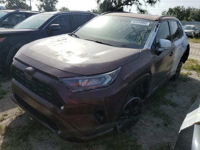 2T3C1RFV1LC052207 - 2020 TOYOTA RAV4 XLE PREMIUM TWO TONE photo 1