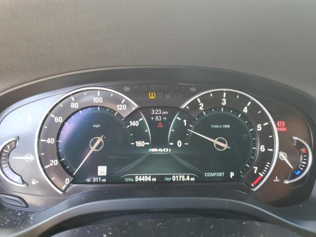 5UXTS3C55KLR72886 - 2019 BMW X3 XDRIVEM40I თეთრი ფოტო 9